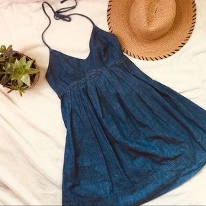 •Vintage Lucky Brand Denim Dress•